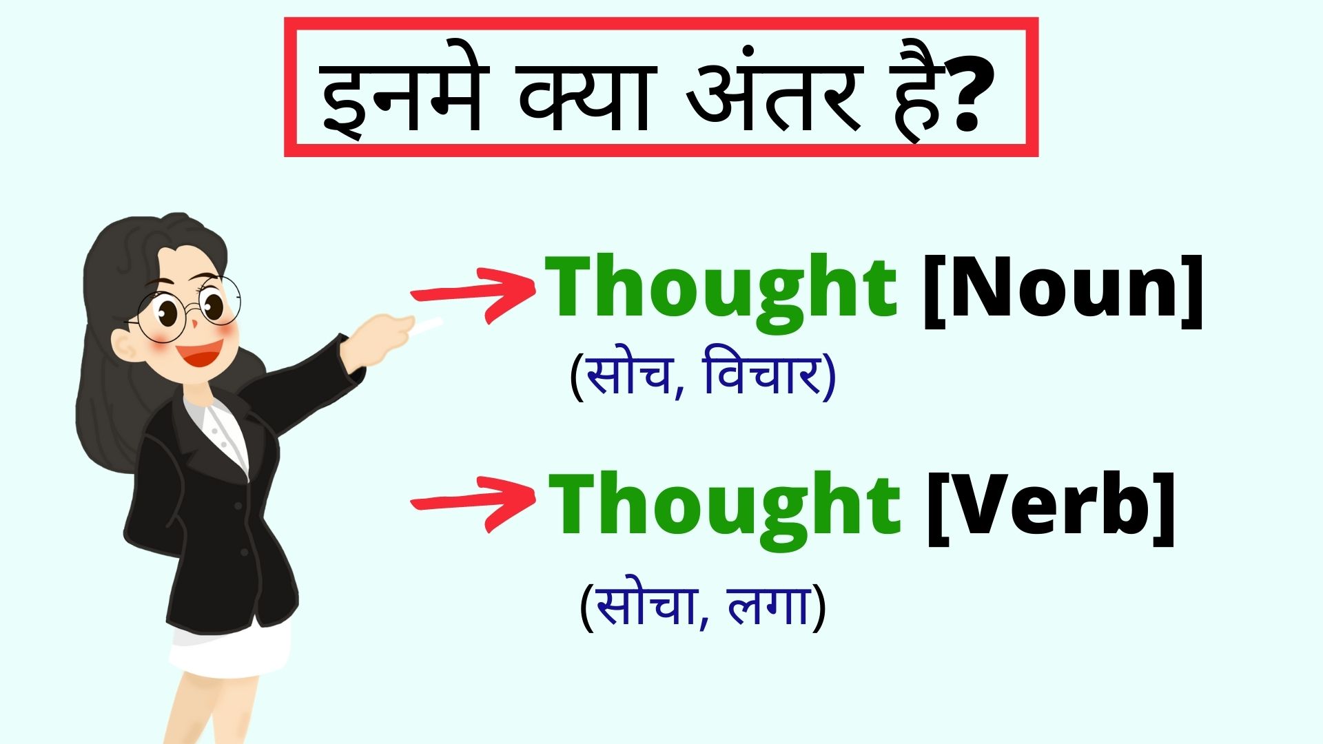 Thought Meaning In Hindi Thought Ka Matlab Indian English