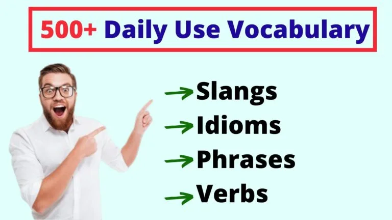500-Daily-Use-Vocabulary